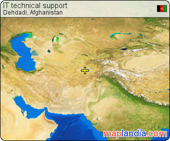 IT technical support satellite map