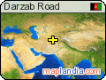 Darzab Road satellite map
