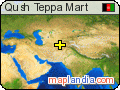 Qush Teppa Mart satellite map