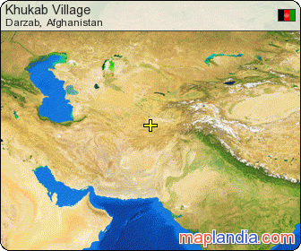 Khukab Village satellite map