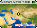 Maimana Qishloq Village satellite map