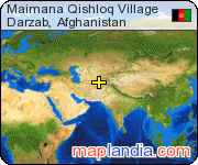 Maimana Qishloq Village satellite map