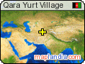 Qara Yurt Village satellite map
