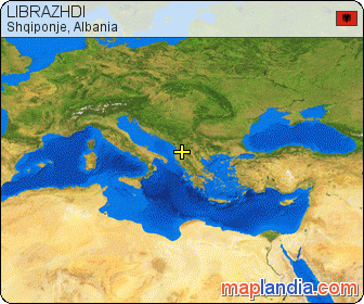 LIBRAZHDI satellite map