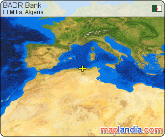 BADR Bank satellite map