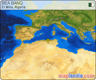 BEA BANQ satellite map