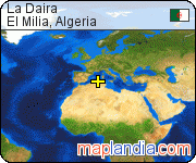 La Daira satellite map