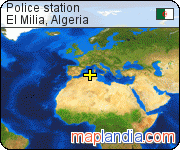 Police station satellite map