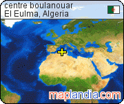 centre boulanouar satellite map