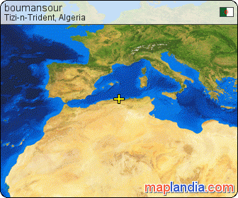 boumansour satellite map