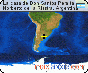 La casa de Don Santos Peralta satellite map