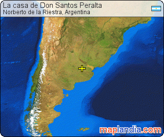 La casa de Don Santos Peralta satellite map