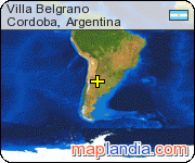 Villa Belgrano satellite map