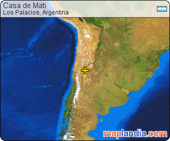 Casa de Mati satellite map