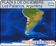 PLAZA 8 DE DICIEMBRE satellite map