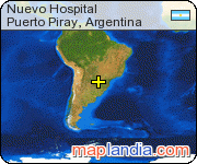 Nuevo Hospital satellite map