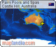 Palm Pools and Spas satellite map