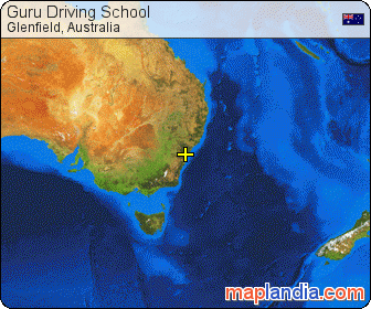 Guru Driving School satellite map