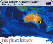 Oxford Bathroom Renovations Sydney satellite map