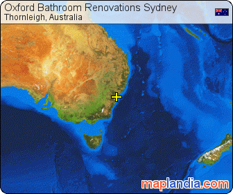Oxford Bathroom Renovations Sydney satellite map