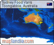 Sydney Food Vans satellite map