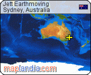 Jett Earthmoving satellite map