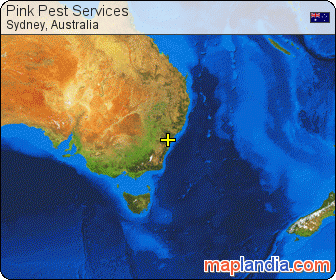 Pink Pest Services satellite map