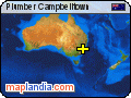 Plumber Campbelltown satellite map