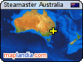 Steamaster Australia satellite map