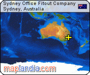 Sydney Office Fitout Company satellite map