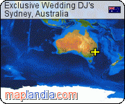 Exclusive Wedding DJ's satellite map