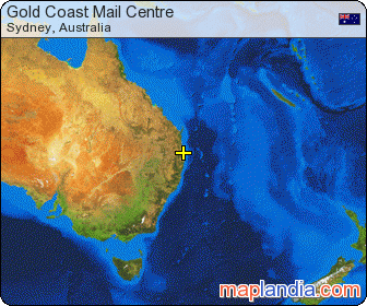 Gold Coast Mail Centre satellite map