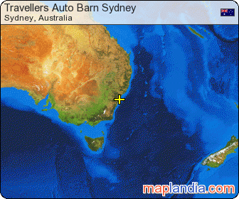 Travellers Auto Barn Sydney satellite map