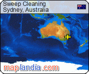 Sweep Cleaning satellite map