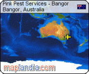 Pink Pest Services - Bangor satellite map