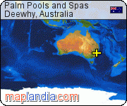 Palm Pools and Spas satellite map