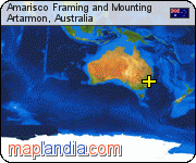 Amarisco Framing and Mounting satellite map