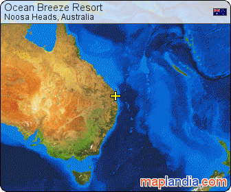 Ocean Breeze Resort  satellite map