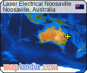 Laser Electrical Noosaville satellite map