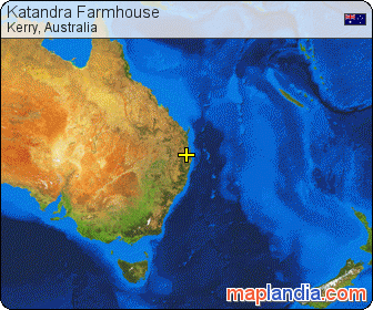 Katandra Farmhouse satellite map