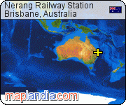 Nerang Railway Station satellite map
