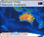 Walloon Hotel satellite map