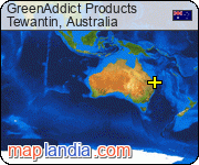 GreenAddict Products satellite map