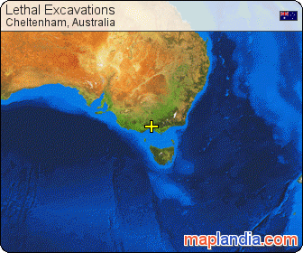 Lethal Excavations satellite map