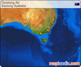 Geelong Air satellite map