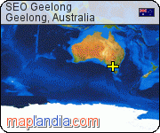SEO Geelong satellite map