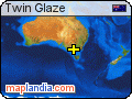 Twin Glaze satellite map