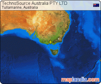 TechnoSource Australia PTY LTD satellite map
