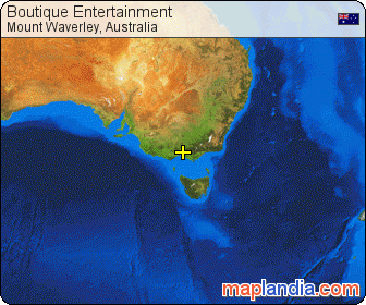 Boutique Entertainment satellite map