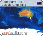 Harts Party Hire satellite map